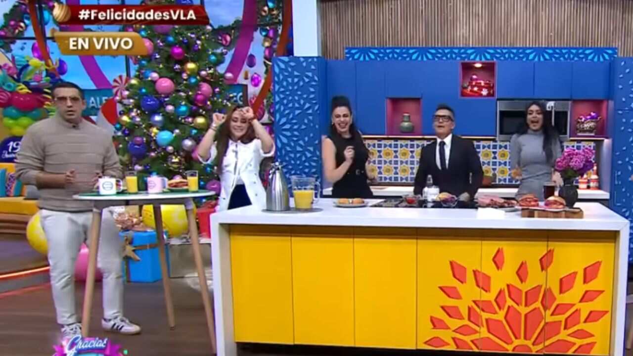 La periodista de espectáculos no fue convidada al programa de aniversario del programa matutino de TV Azteca.