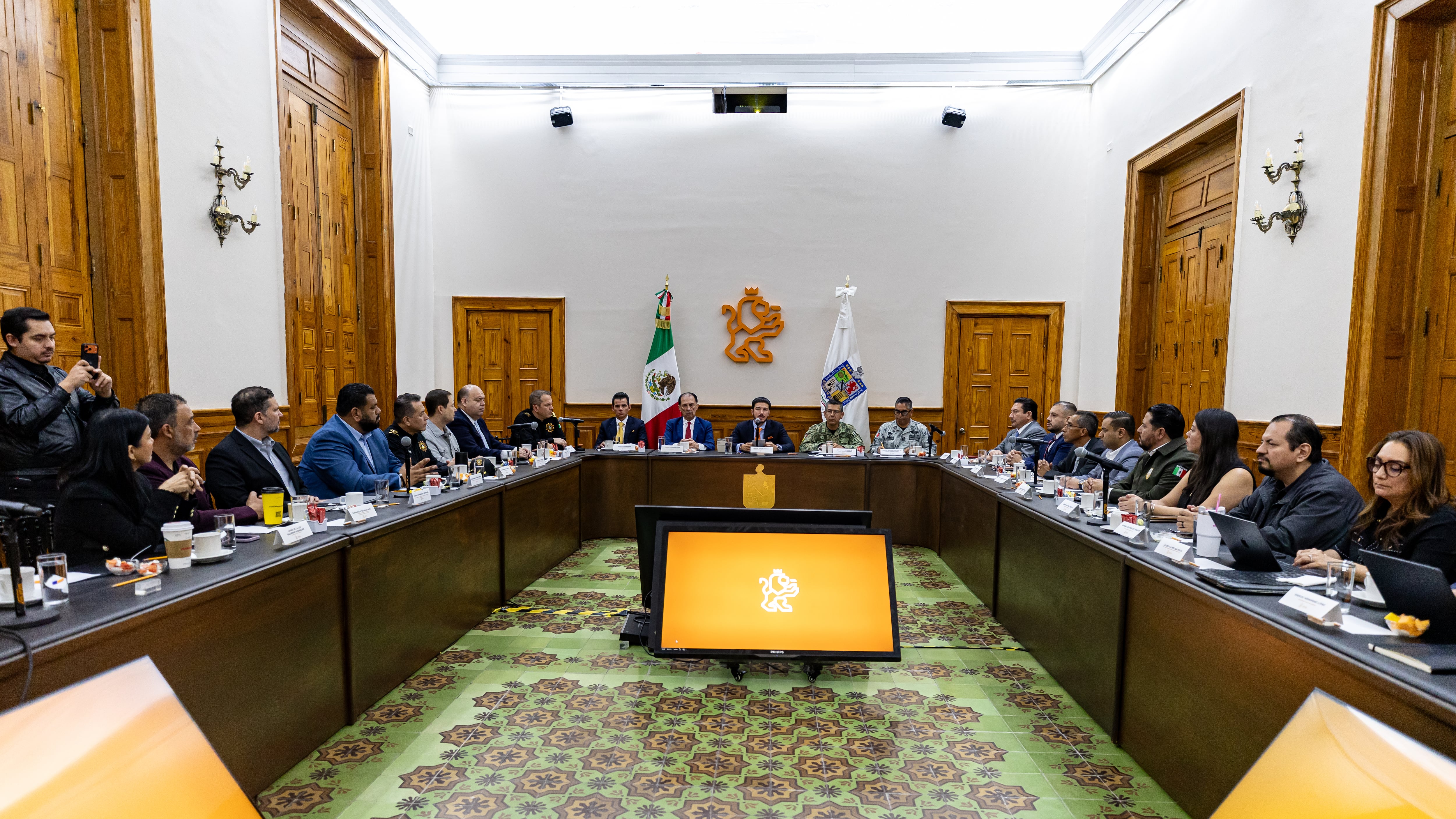 Este miércoles se reactivaron los trabajos de la Mesa de Seguridad.