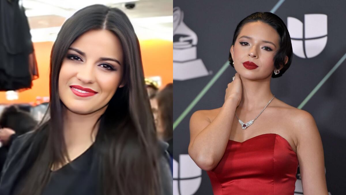 Maite Perroni y Ángela Aguilar