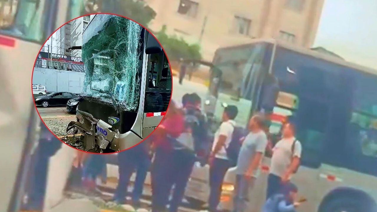 ¡Impactante! Triple choque de autobuses deja decenas de heridos y genera caos en el transporte público
