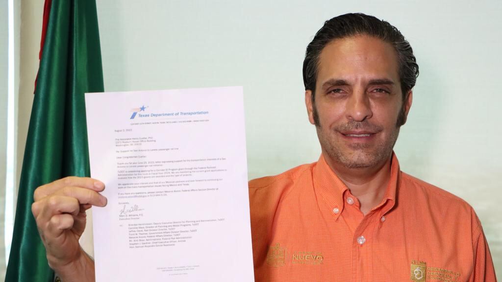 González añadió que el Gobierno de Texas está informándole a Nuevo León del arranque de este proyecto, porque ve la seriedad de los planes de desarrollo de nuestro Gobierno Estatal.