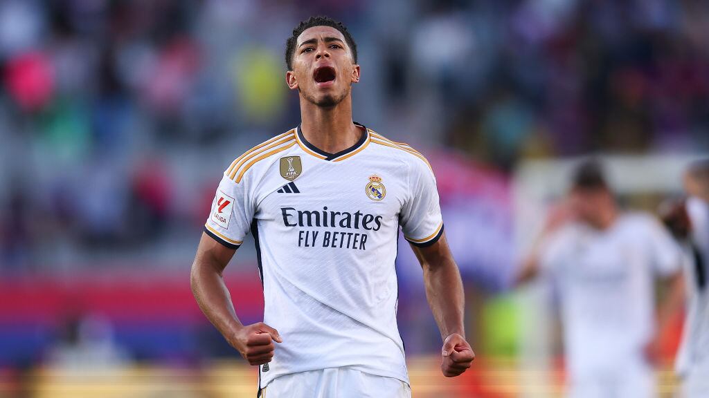 Jude Bellingham lleva 10 goles en 11 partidos con el Real Madrid en la presente temporada.