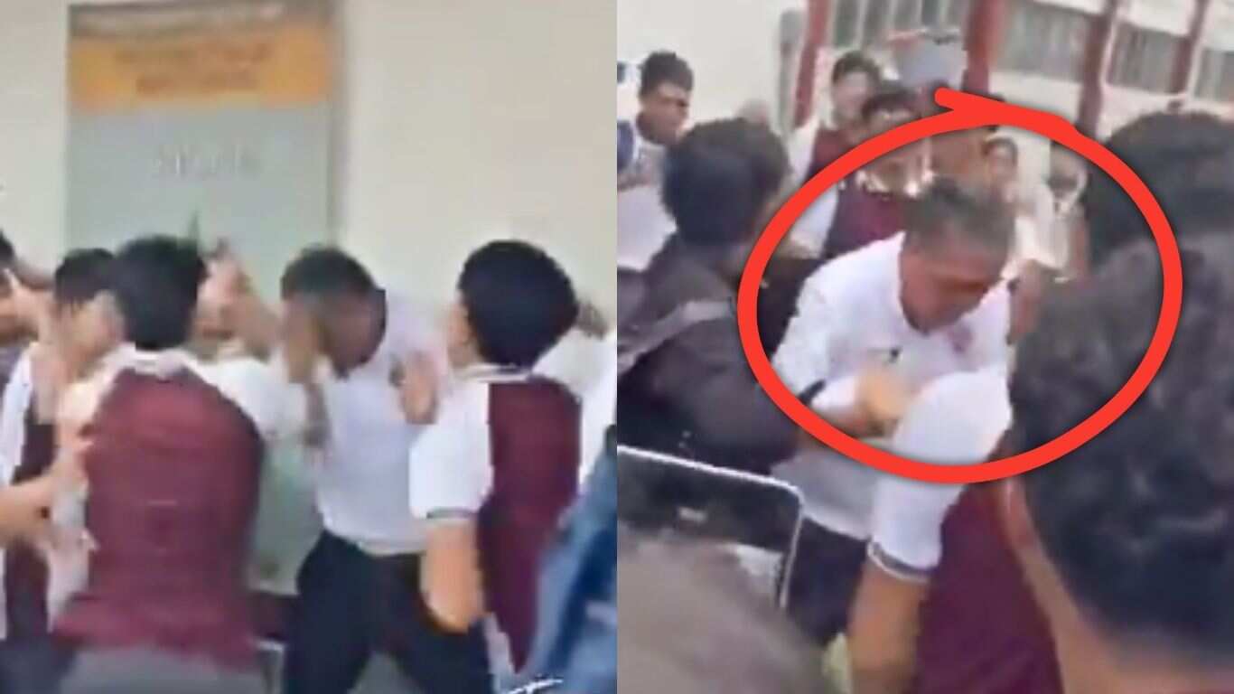 Golpiza al director del Cetis 78 en Tamaulipas