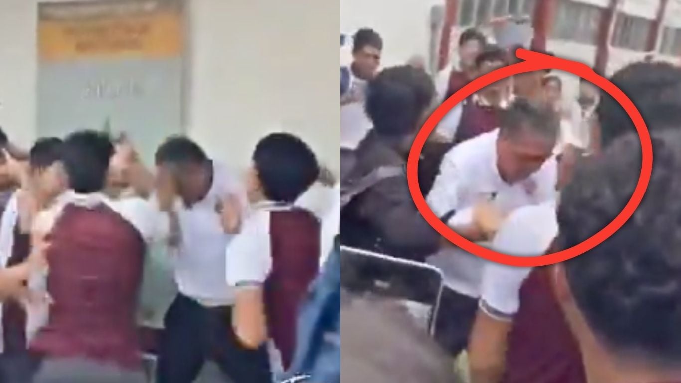 Golpiza al director del Cetis 78 en Tamaulipas