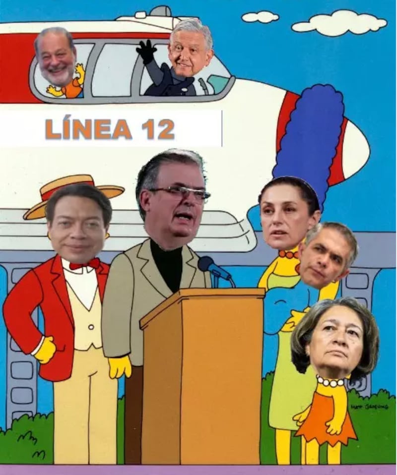 Memes por la reapertura de la Línea 12 del Metro.