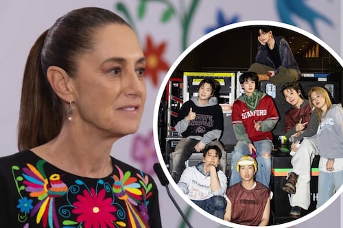 La pregunta viral sobre BTS que persigue a la presidenta Claudia Sheinbaum