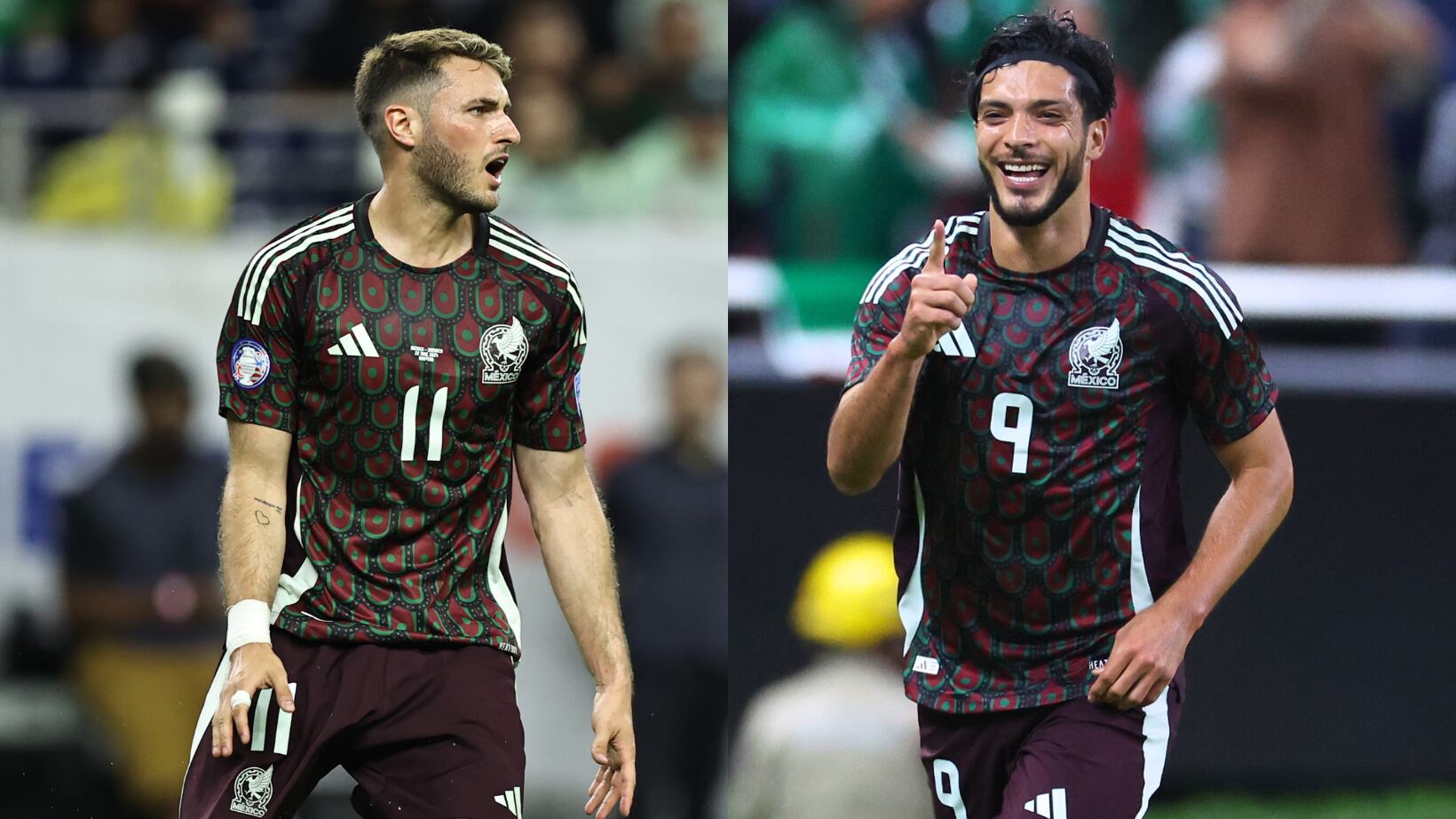 Raúl Jiménez marcó en su último juego con México, mientras que Santi suma casi dos años sin anotar con México.