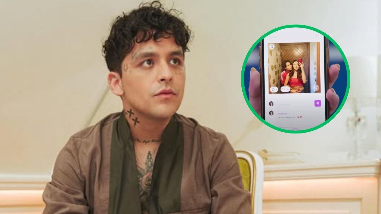 Christian Nodal reacciona a su capítulo de 'La Rosa de Guadalupe'