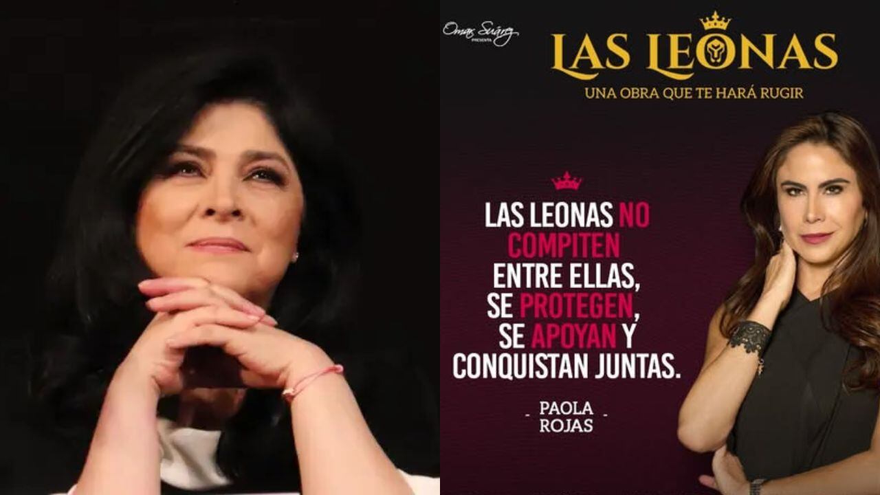 Fue felicitada por Victoria Ruffo, por su actuación en 'Las Leonas'