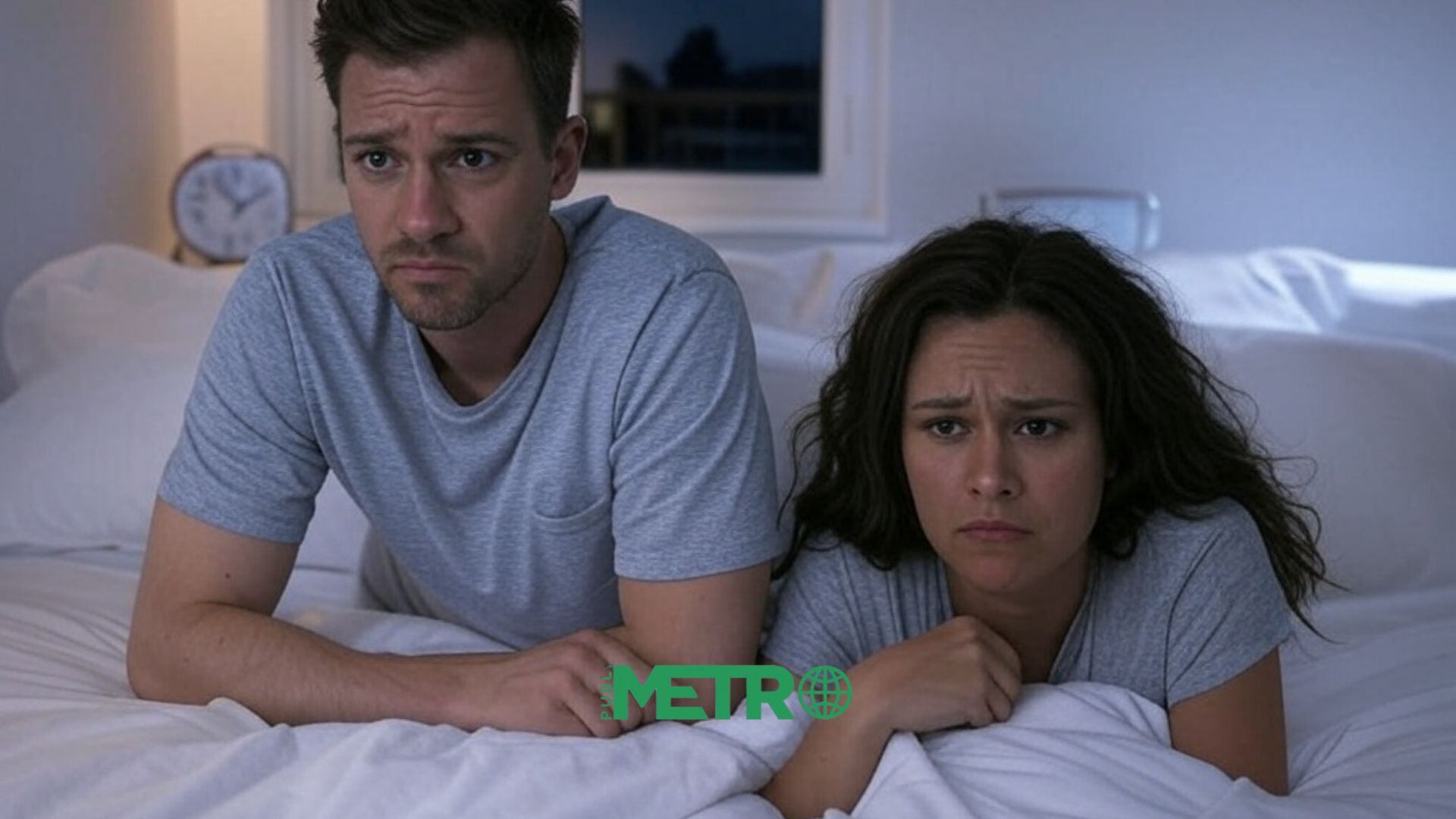 ¿Insomnio doble? Estrés laboral empeora el sueño de los trabajadores... y de sus parejas