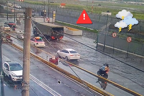 CDMX en Alerta Amarilla por lluvias: colapsan vialidades por granizo este lunes 25