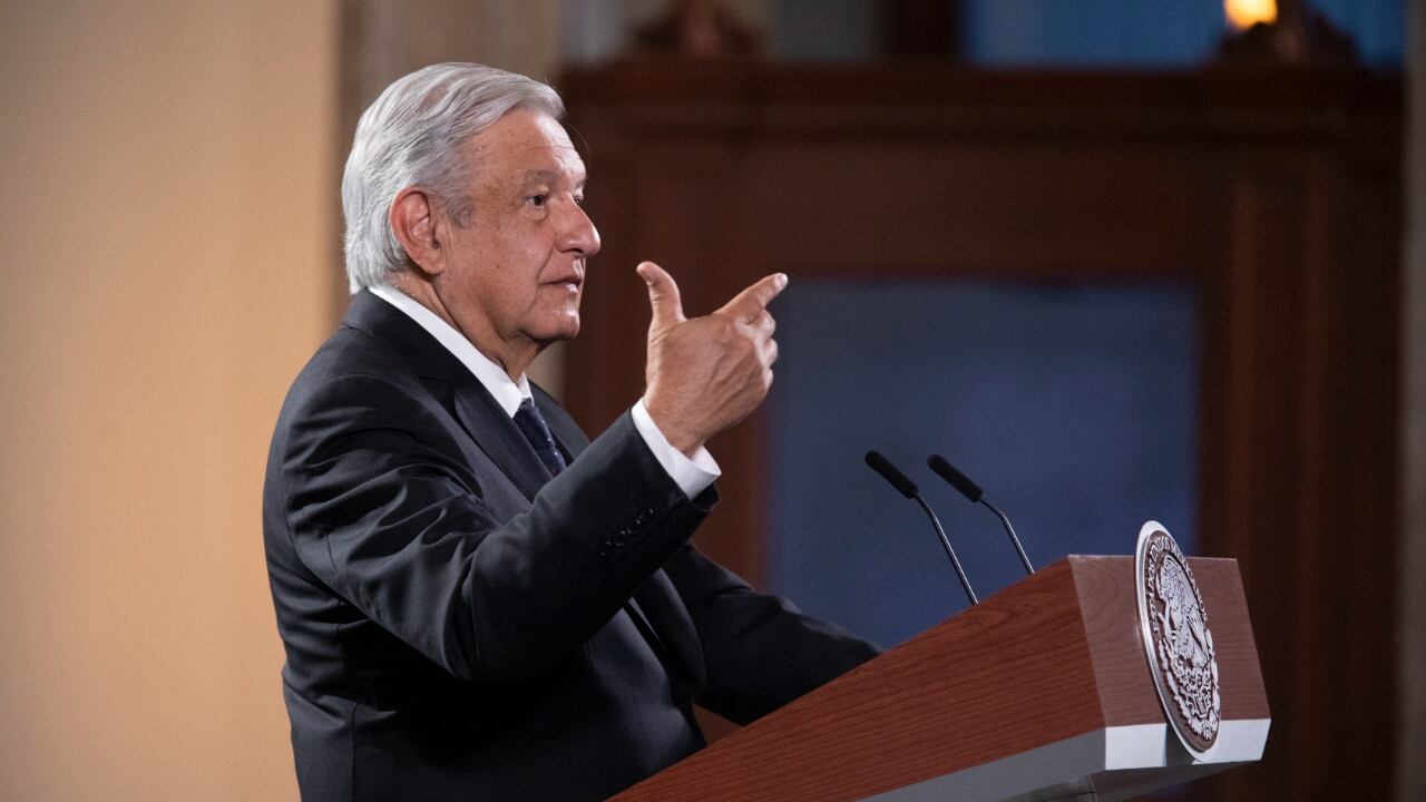 Andrés Manuel López Obrador, presidente de México.