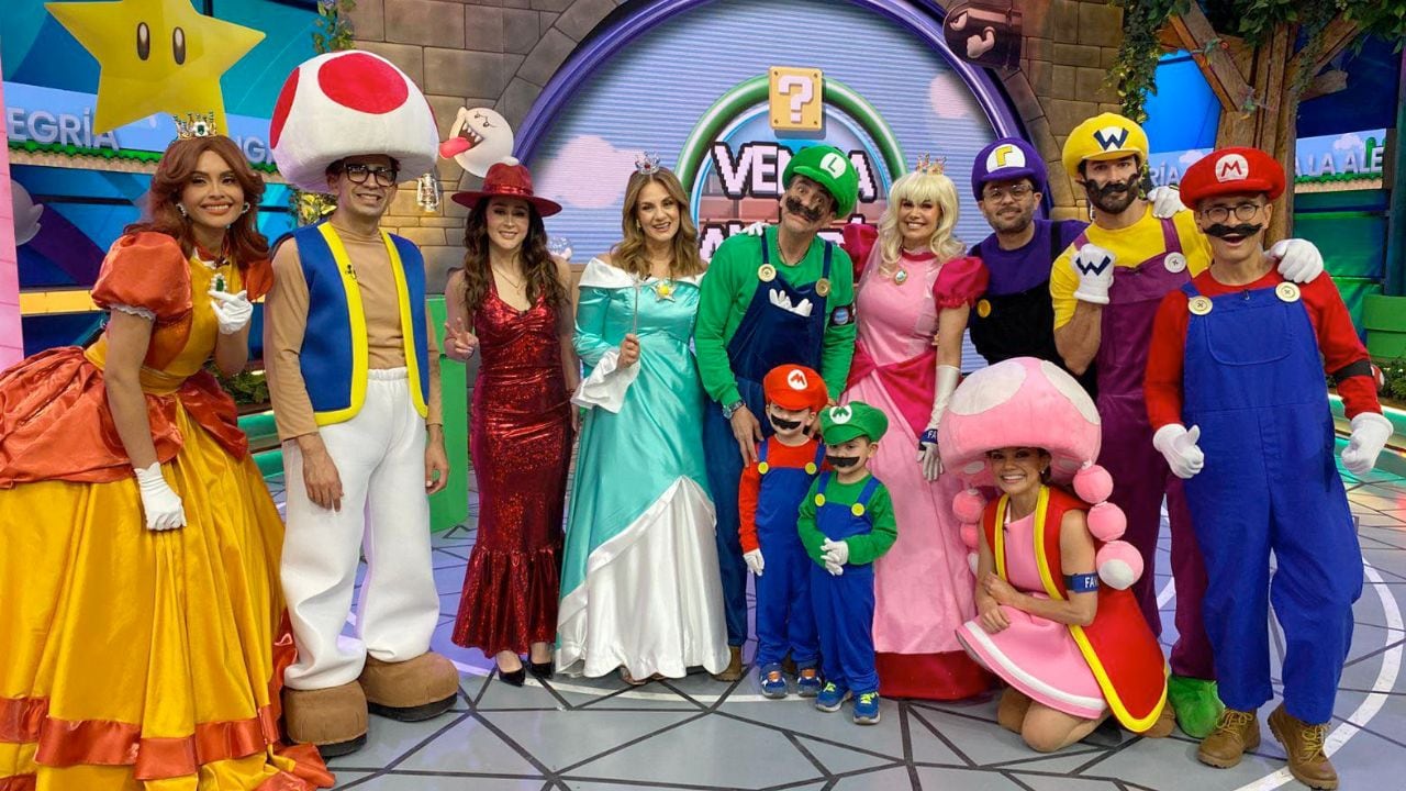 El programa matutino causó polémica al disfrazarse de los personajes del videojuego