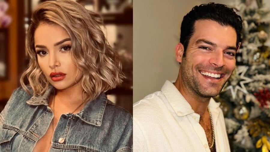 Adrián Di Monte y Sandra Itzel