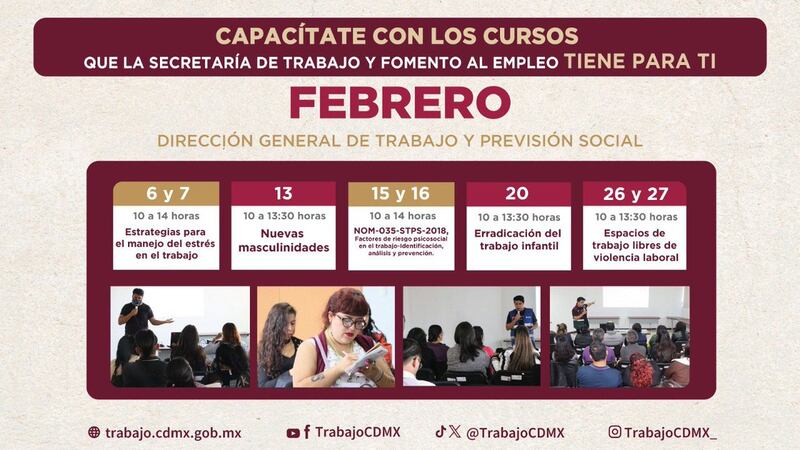 Cursos de capacitación laboral