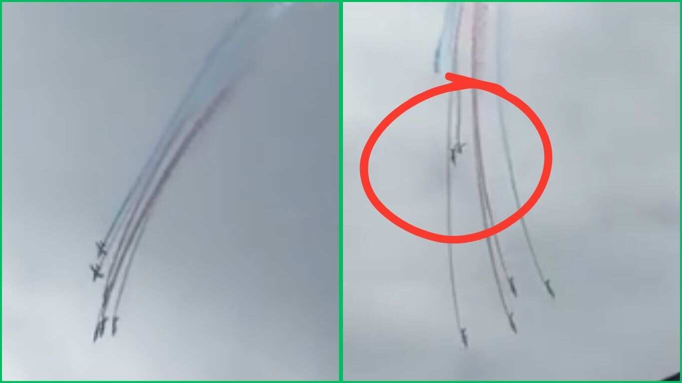 Dos aviones de la Fuerza Aérea de Francia