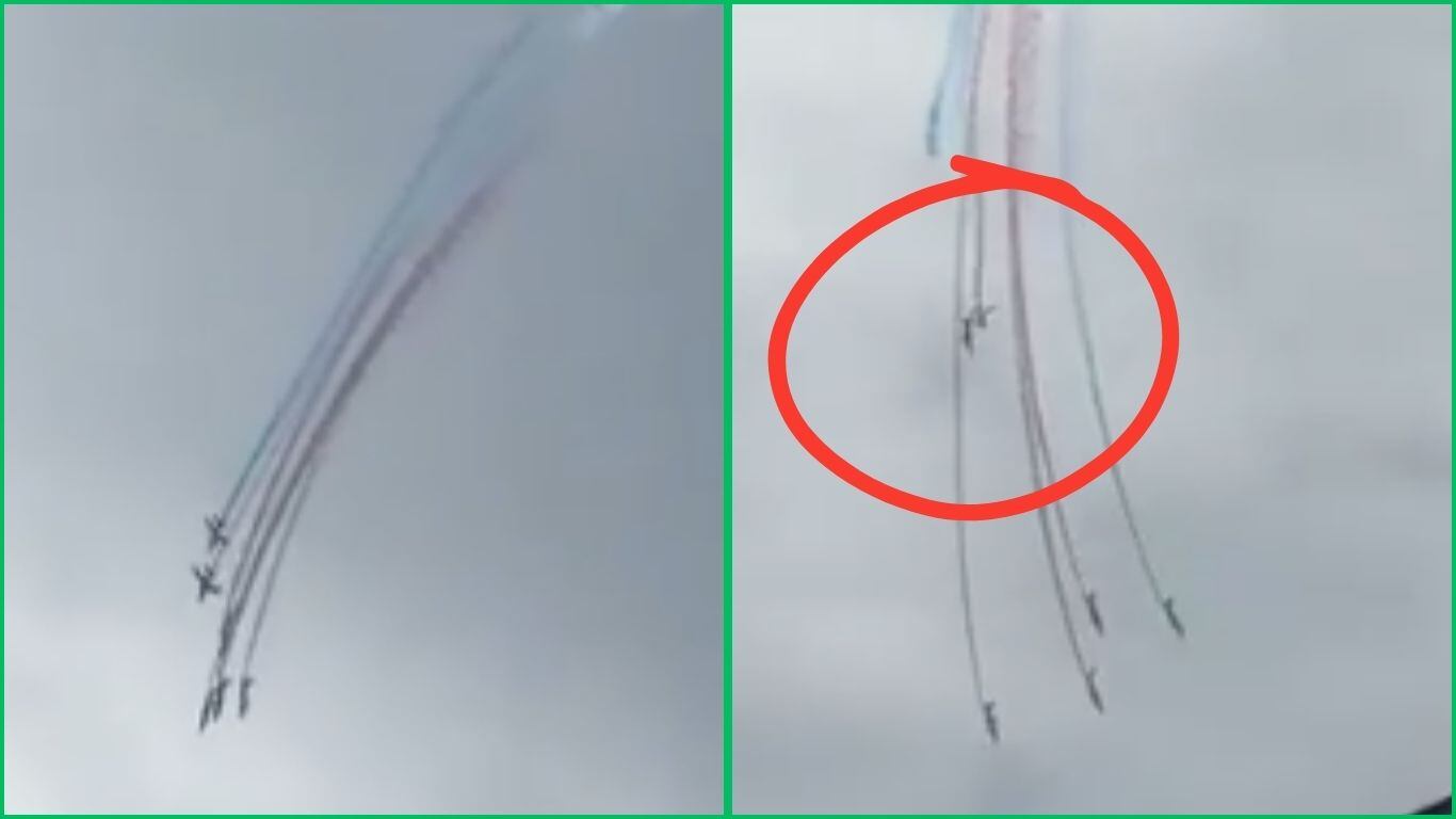 Dos aviones de la Fuerza Aérea de Francia