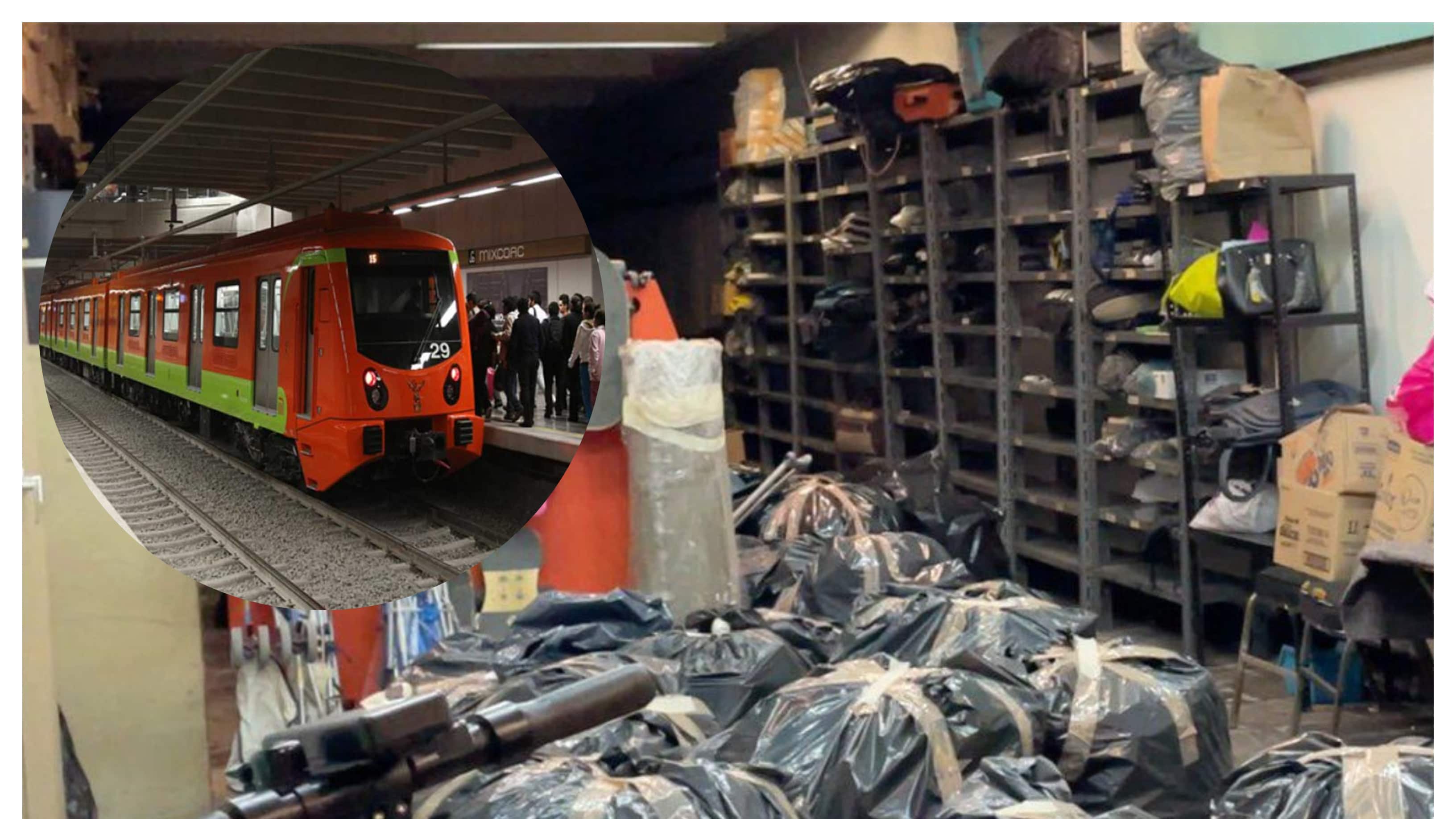 Metro objetos perdidos por usuarios