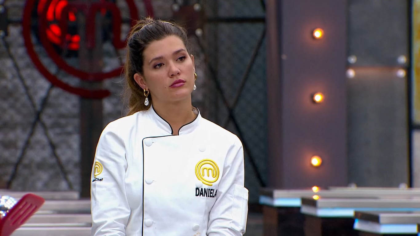A la actriz Daniela Tapia no la incluyeron en la final de 'MasterChef Colombia' y no pudo disimular su molestia.