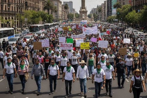 Manifestaciones hoy en CDMX; alternativas viales para el domingo 14 de diciembre