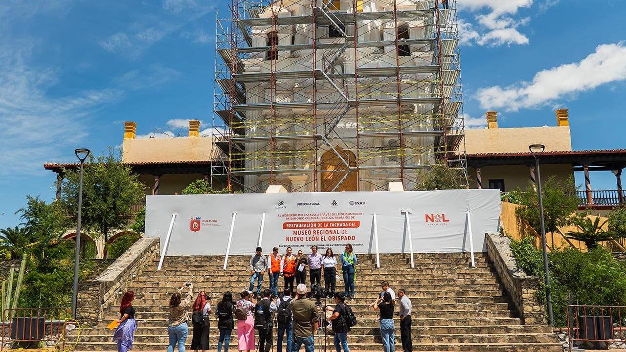 Desde mayo se comenzó con la rehabilitación de la fachada del inmueble.