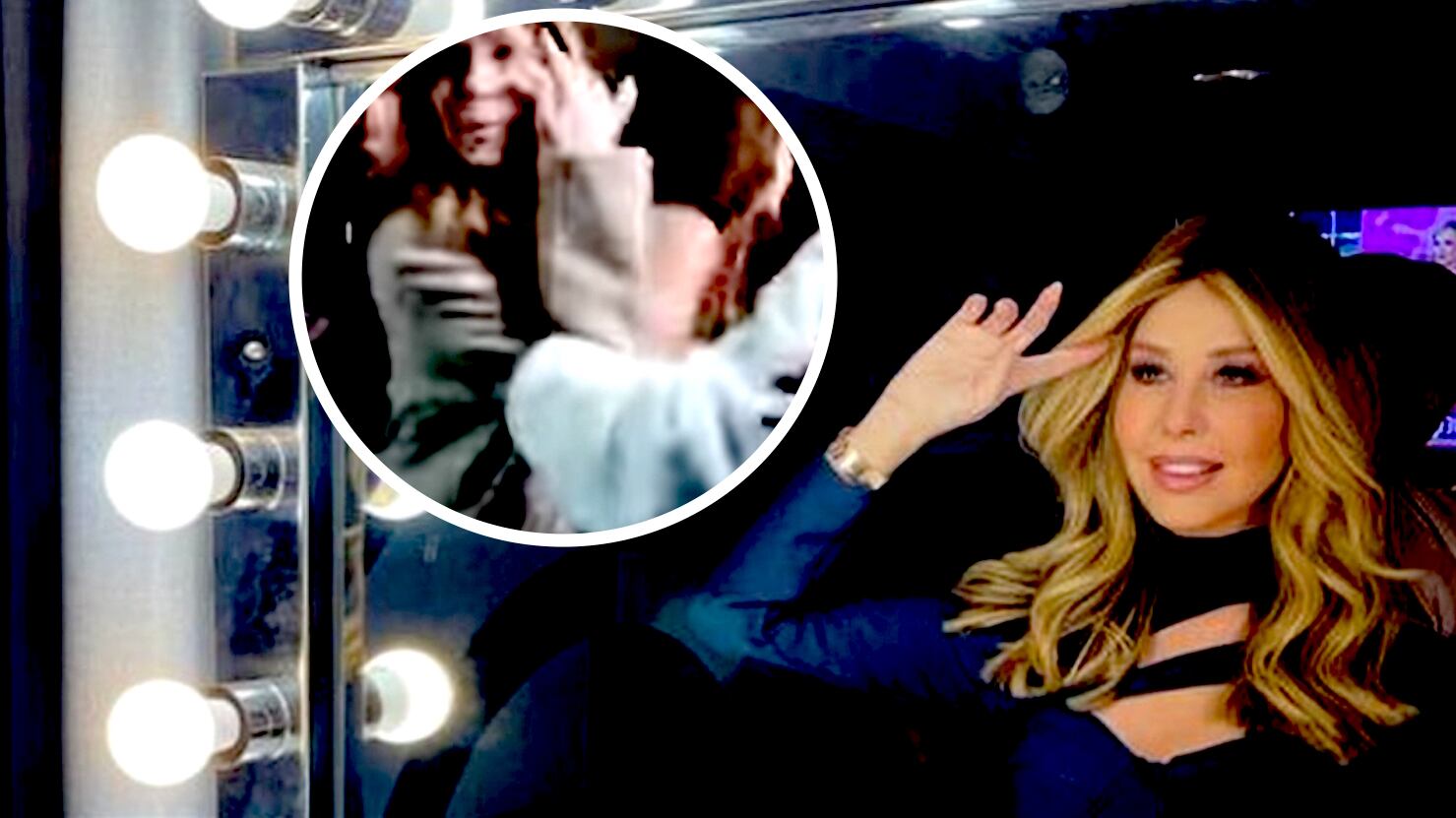 La conductora evitó responder a las preguntas y se escondió de las cámaras.