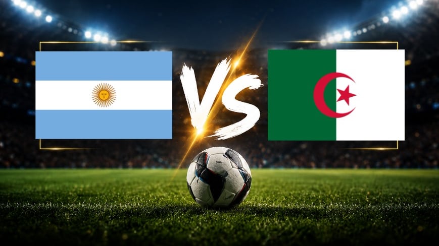 Argentina vs. Argelia.