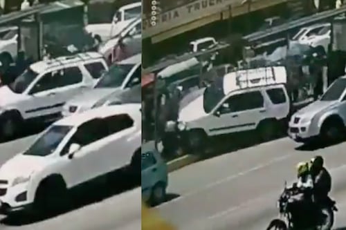 Camioneta arrolla a peatones que esperaban el transporte público en Puebla