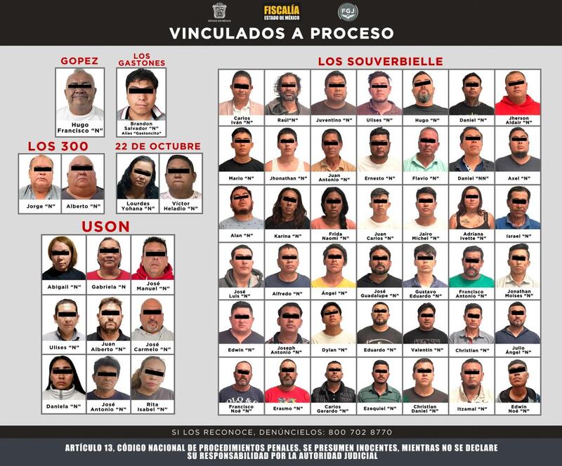 Vinculados a proceso por despojo de viviendas en el Estado de México