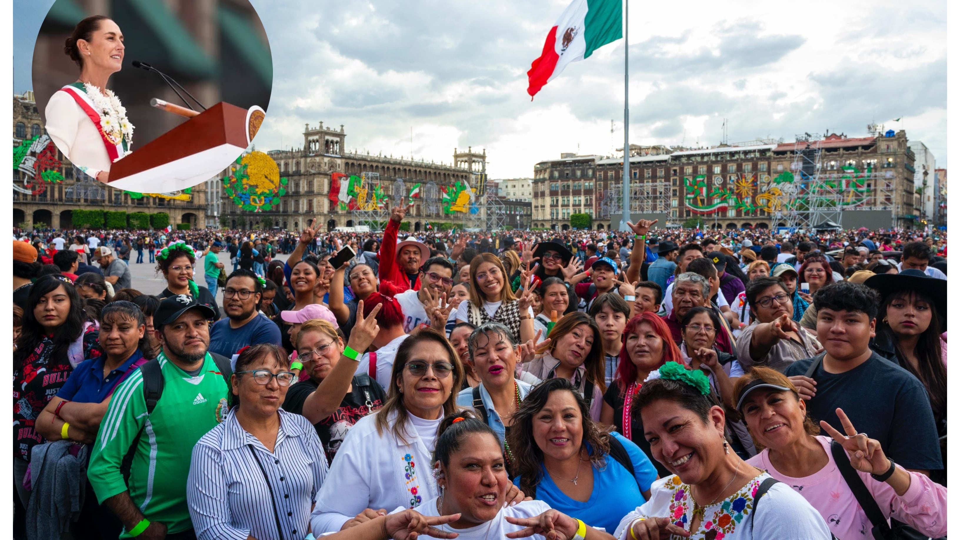 Claudia Sheinbaum Zócalo