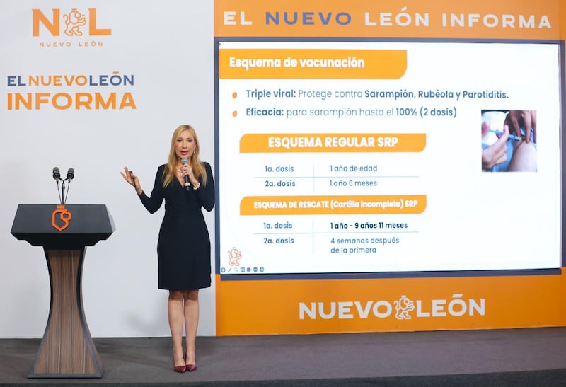 Marroquín señaló que el primer síntoma hay que acudir a la unidad médica.