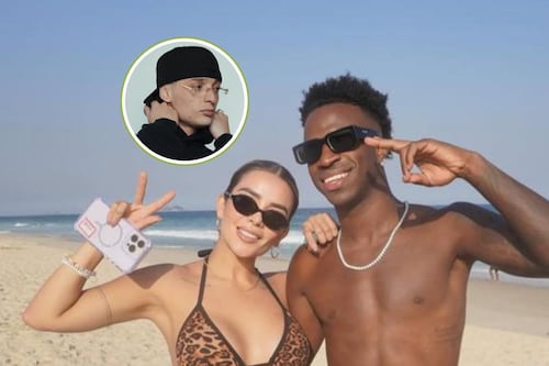 ¿Romance en el Aire? Vinicius Jr. vacaciona con influencer mexicana, ex de Peso Pluma