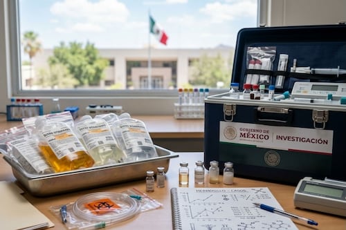 Gobierno federal analiza causa de muertes en Hermosillo tras aplicación de sueros vitaminados