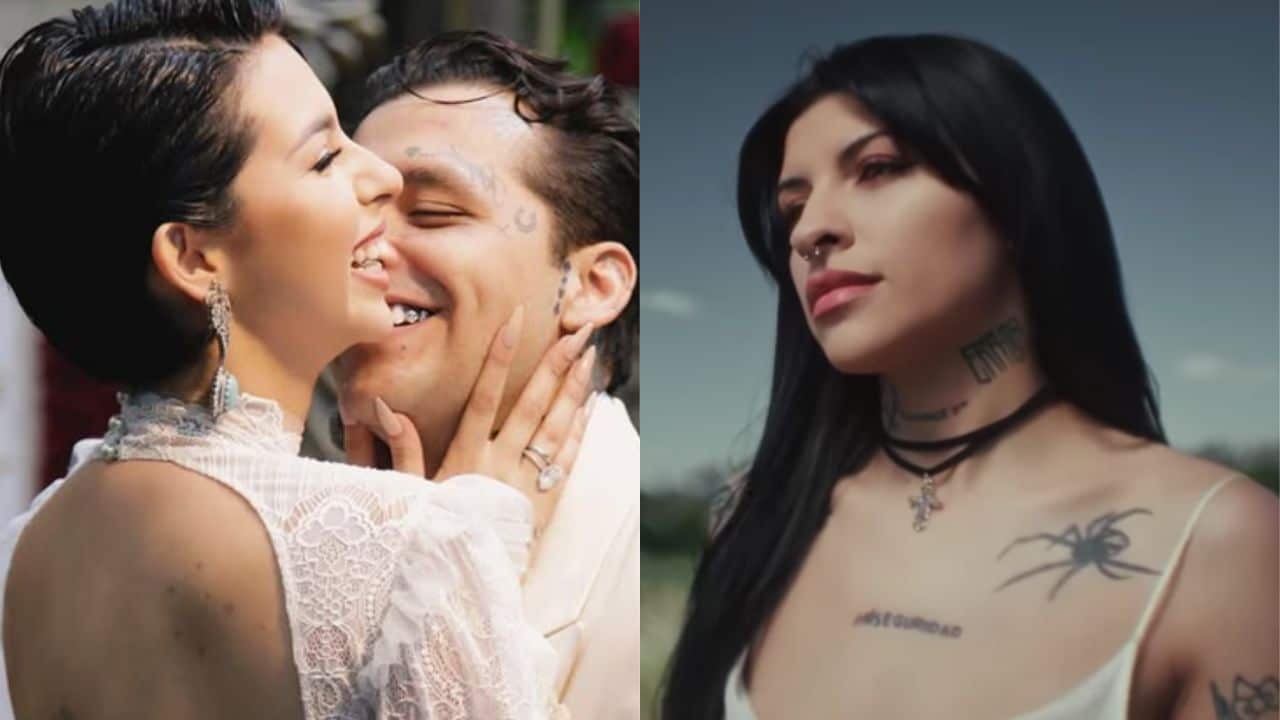 Ángela Aguilar, Christian Nodal y Cazzu