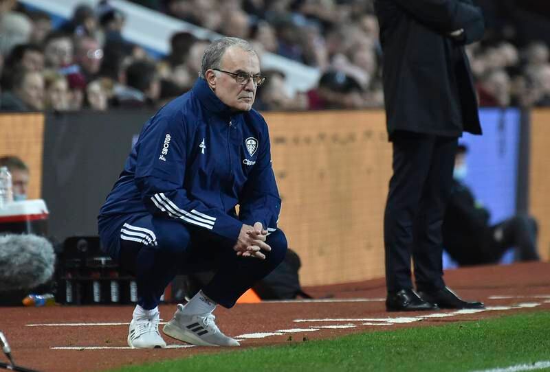 Marcelo Bielsa en el Leeds.