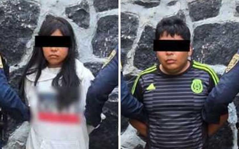 Pareja abandono a bebé