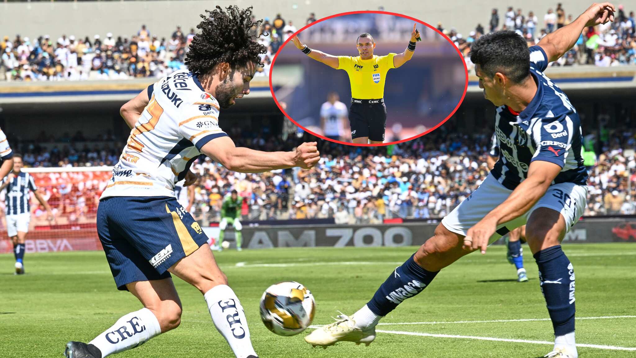 Pumas se vio afectado en las decisiones arbitrales