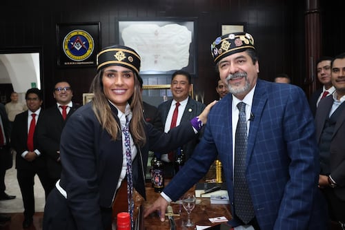 ¿Alessandra Rojo de la Vega entró a la Gran Logia masónica de CDMX? Esto ocurrió