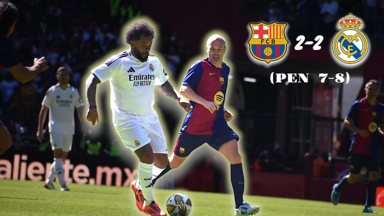 Real Madrid se lleva el Clásico de Leyendas por la vía de los penaltis