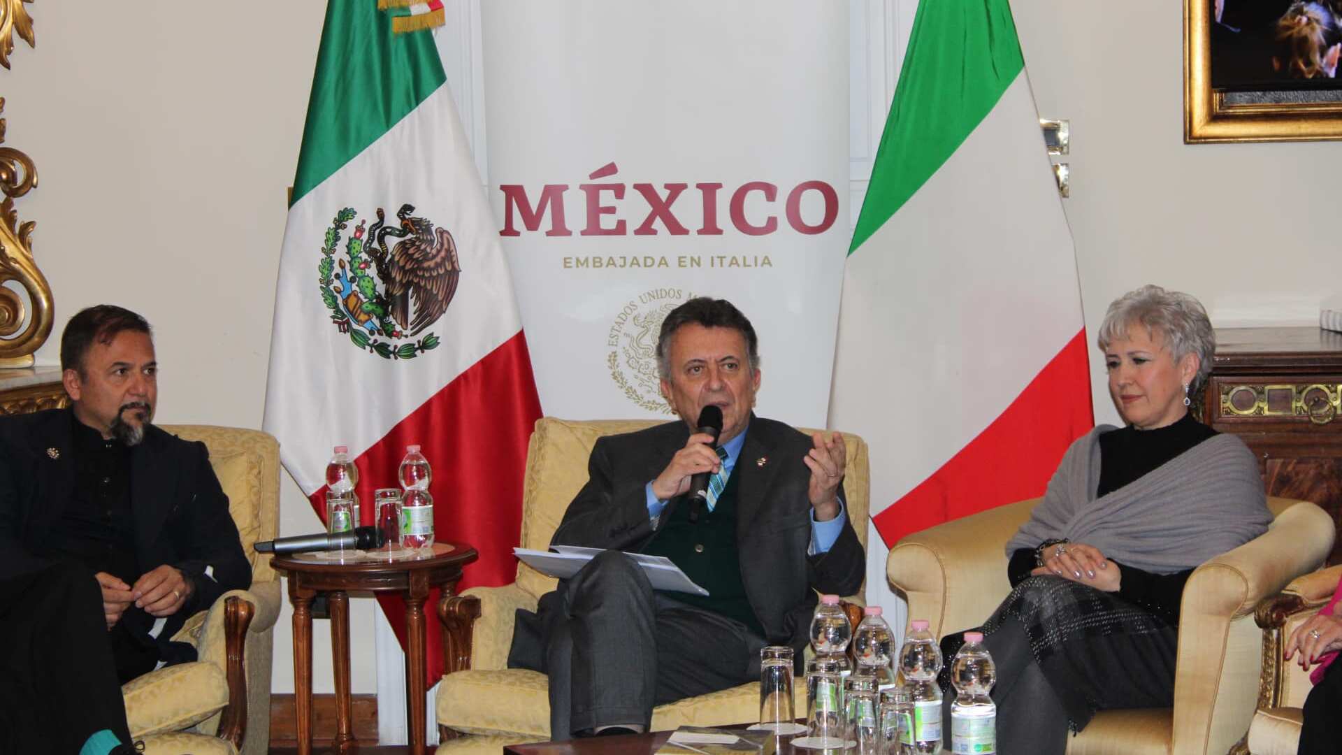 Carlos García De Alba, embajador de México en Italia