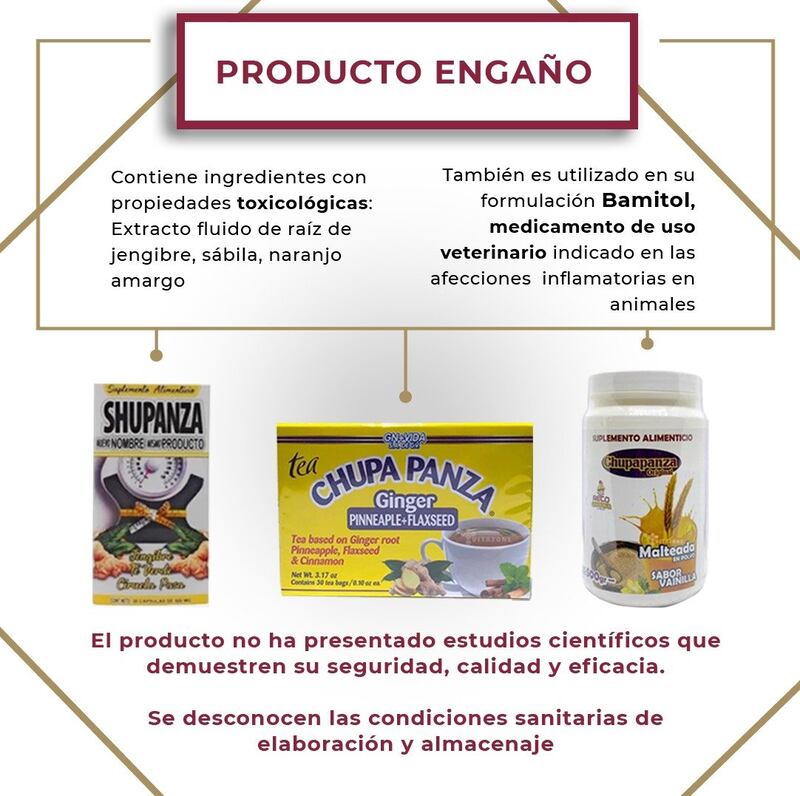 Cofepris alerta por productos milagro para reducir peso y estrés