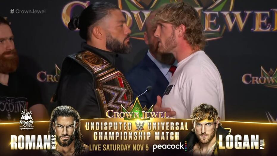 Logan Paul y Roman Reigns frente a frente | WWE