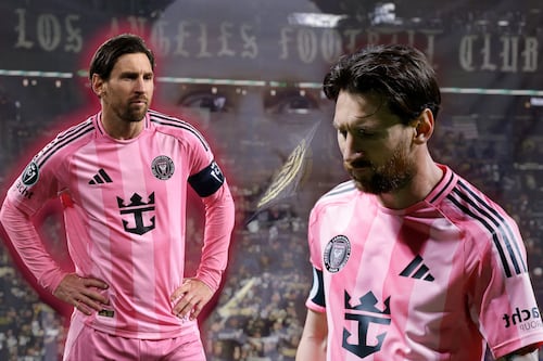 ¡Llevaditos! Aficionados de LAFC se burlan de Messi con tremenda pancarta en el partido