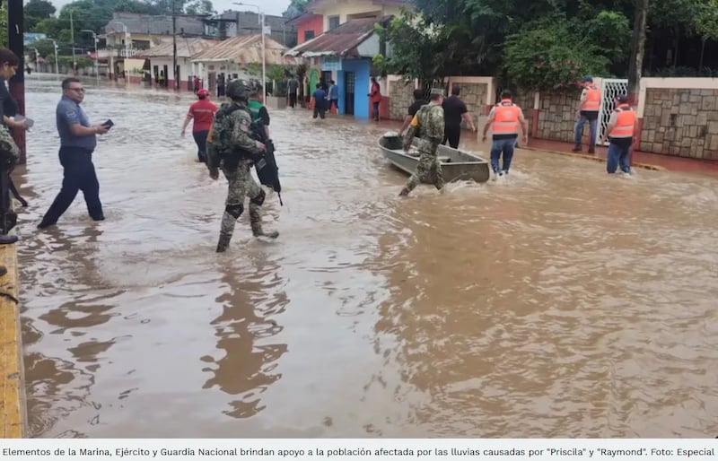 Desastre por lluvias