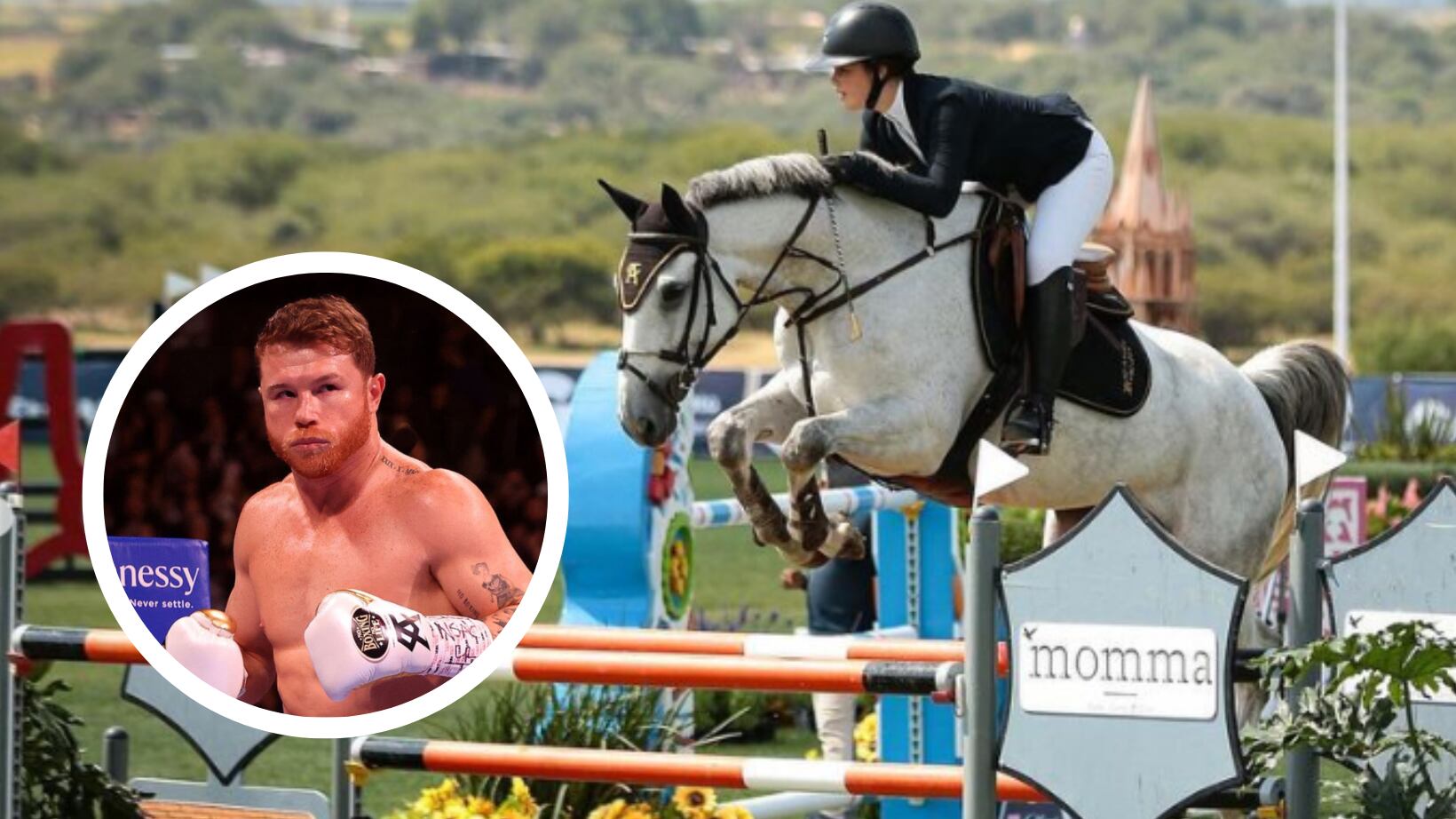 Canelo Álvarez habla de la pasión equina de su hija Emily.