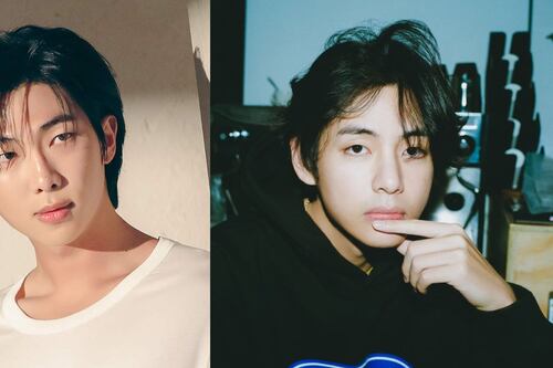 V y RM de BTS se van al Servicio Militar