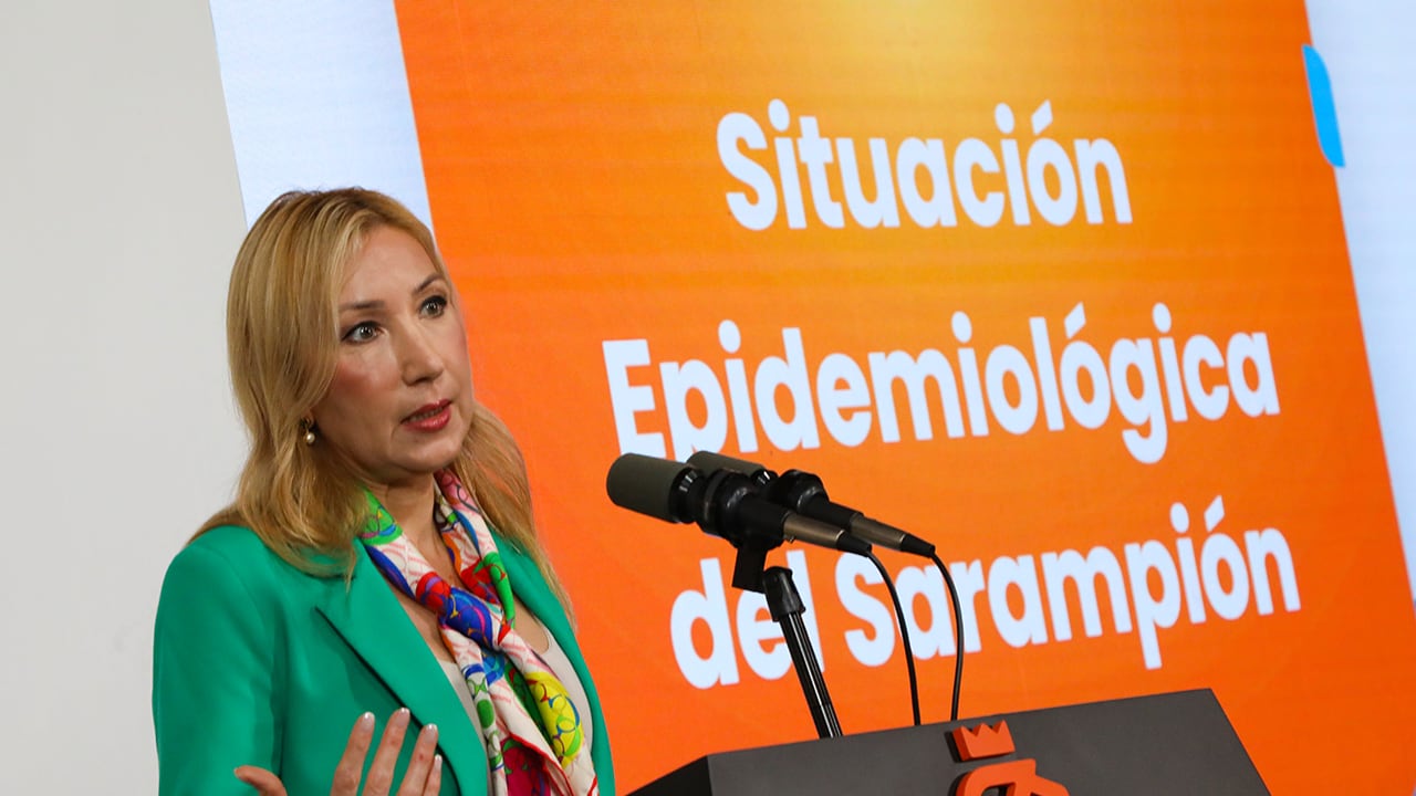 Marroquín subrayó que el sarampión se trata de una enfermedad viral altamente contagiosa.