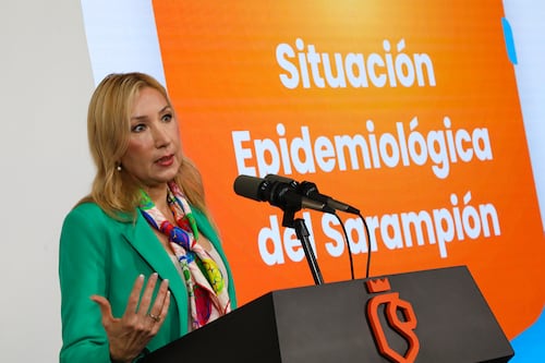 En cuatro meses Salud aplica más de 1 millón de vacunas contra el sarampión