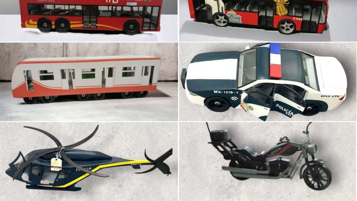 Mini vehículos de movilidad de la CDMX.