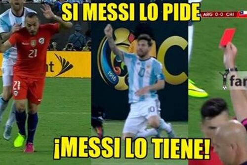 Los memes de la final Argentina vs. Chile en Copa América